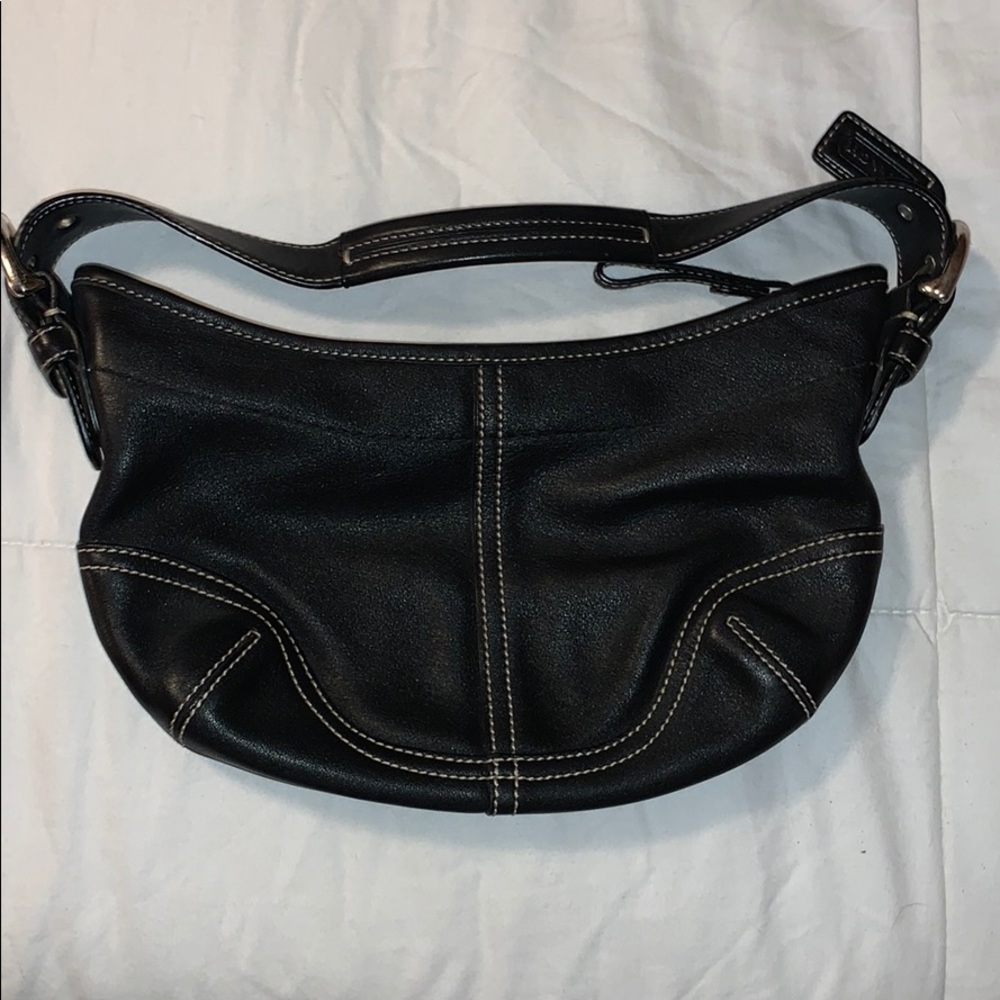 Black Leather Coach bag